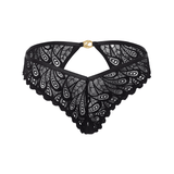 Piper Fan Lace Open Back Bikini Panty