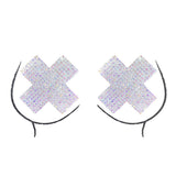 Neva Nude Rhinestone X Pasties