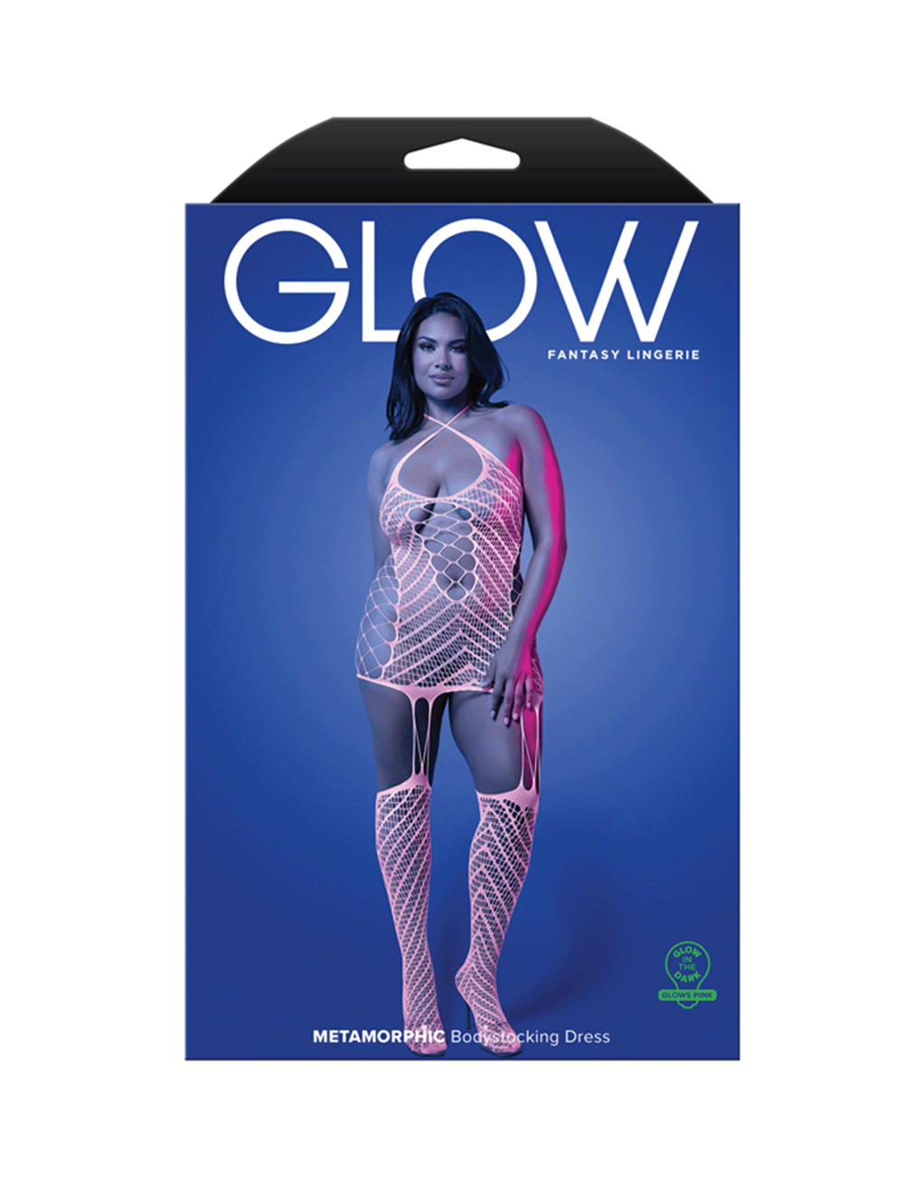 Metamorphic Glow-in-the-Dark Bodystocking Dress