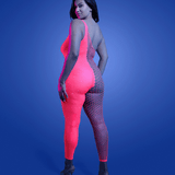 UV Hyperdrive Rhinestone Bodystocking