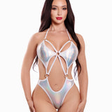 Holo Ring Cut Out Bodysuit