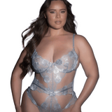 Garden of Eden Metallic Embroidered Teddy