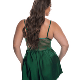 Paradise Dream Lace & Satin Babydoll