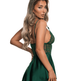 Paradise Dream Lace & Satin Babydoll