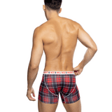Naughty & Nice Plaid Boxer Briefs