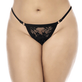 Lace & Satin Short Robe