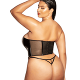 Rider Vinyl Bustier Set