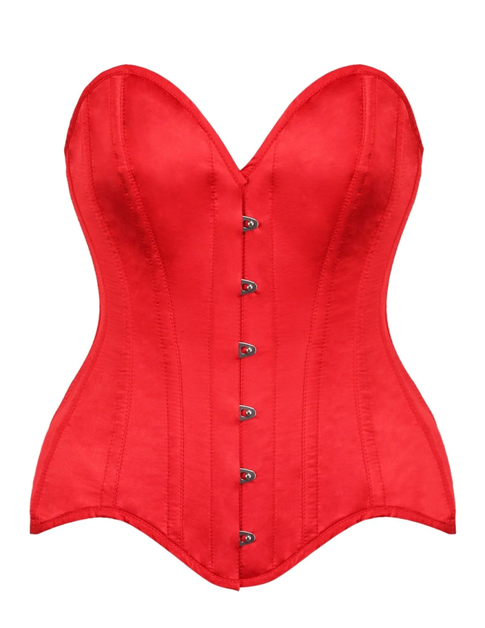 Satin Steel Boned Corset